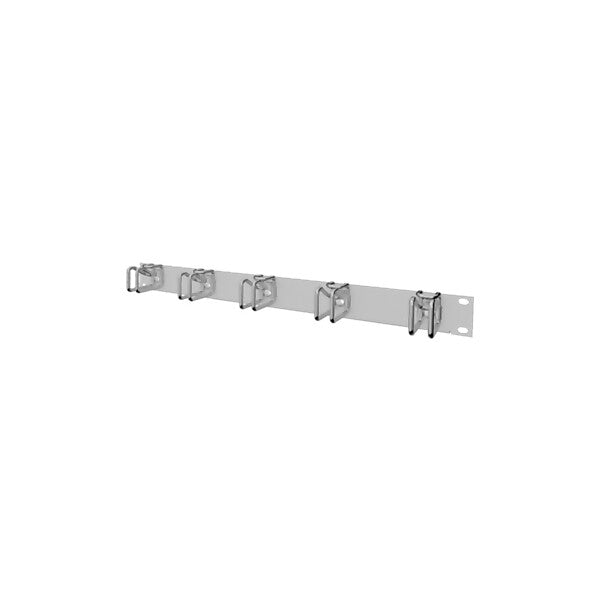Rittal Rangierpanel 1HE, RAL7035 m. 5 Kabelführ.bügel DK 7257.200